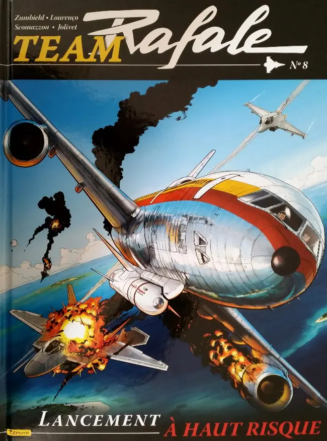 Couverture de l'album Team Rafale N° 8 Lancement à Haut Risque