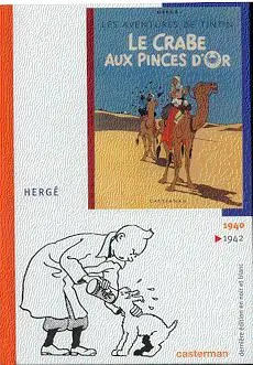 Couverture de l'album Tintin Le crabe aux pinces d'Or