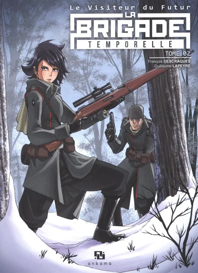 Couverture de l'album Le Visiteur du Futur - La Brigade temporelle Tome 02