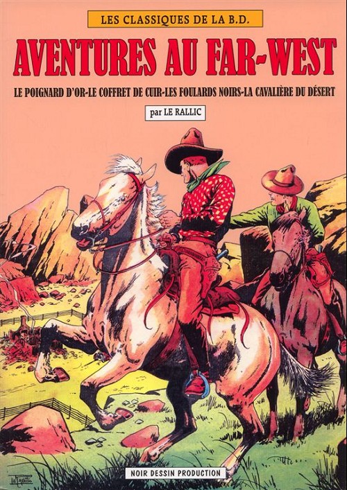 Couverture de l'album Yan Kéradec Aventures au far-west