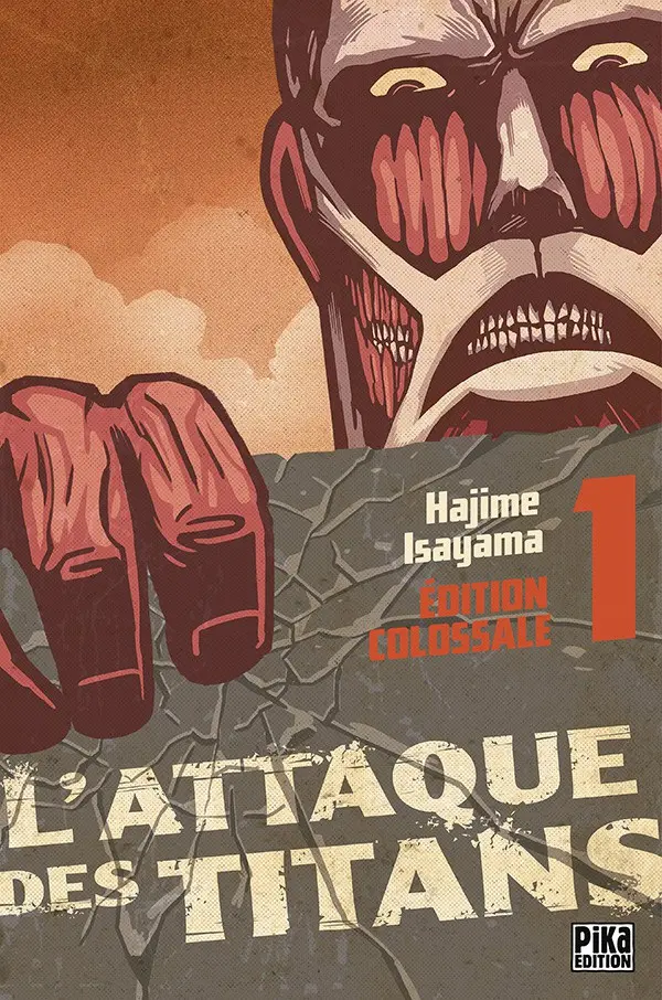 Couverture de l'album L'Attaque des Titans Édition Colossale 1