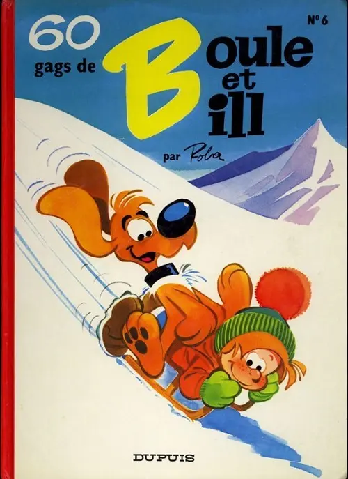 Couverture de l'album Boule & Bill Tome 6 60 gags de Boule et Bill