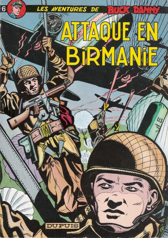 Couverture de l'album Buck Danny Tome 6 Attaque en Birmanie