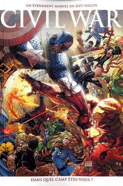 Couverture de l'album Civil War Tome 7