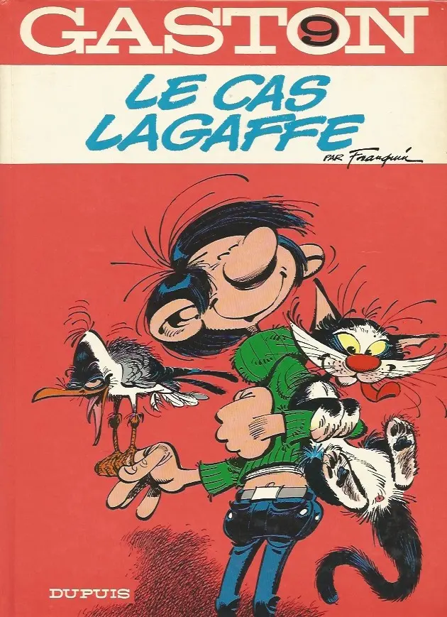 Couverture de l'album Gaston Tome 9 Le cas Lagaffe