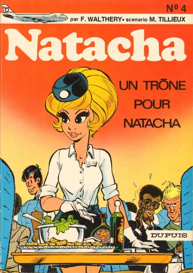 Couverture de l'album Natacha Tome 4 Un trône pour Natacha