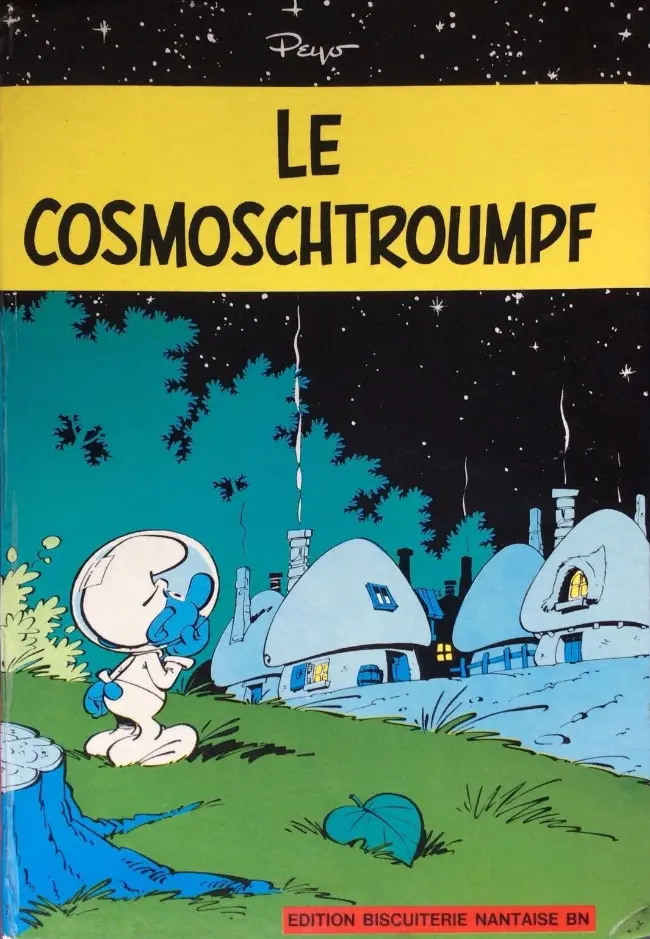 Couverture de l'album Les Schtroumpfs Tome 6 Le cosmoschtroumpf