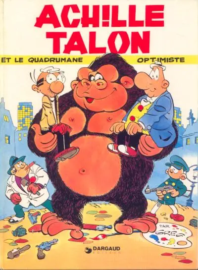 Couverture de l'album Achille Talon Tome 15 Achille Talon et le quadrumane optimiste