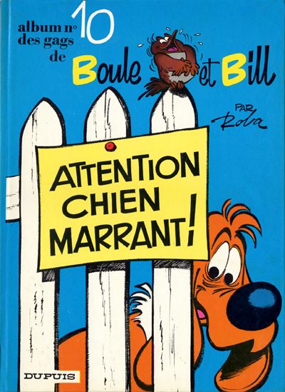 Couverture de l'album Boule et Bill N° 10 Attention chien marrant !