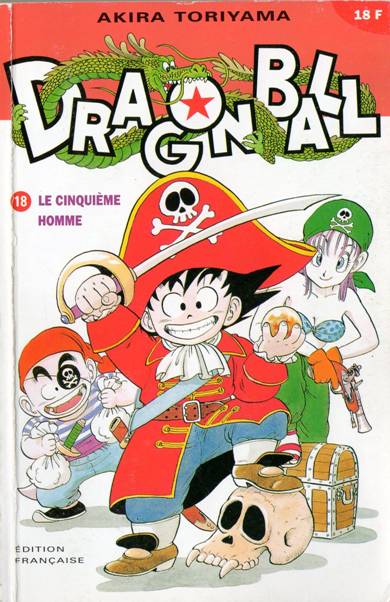 Couverture de l'album Dragon Ball Tome 18 Le cinquième homme