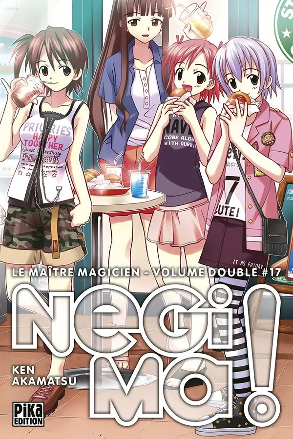 Couverture de l'album Negima ! - Le Maître Magicien Volume Double #17