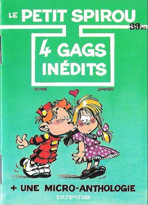 Couverture de l'album Le Petit Spirou 4 gags inédits + une micro-anthologie