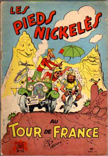 Couverture de l'album Les Pieds Nickelés Tome 29 Les Pieds Nickelés au Tour de France
