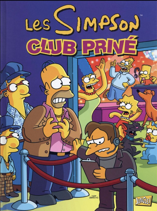Couverture de l'album Les Simpson Tome 29 Club privé