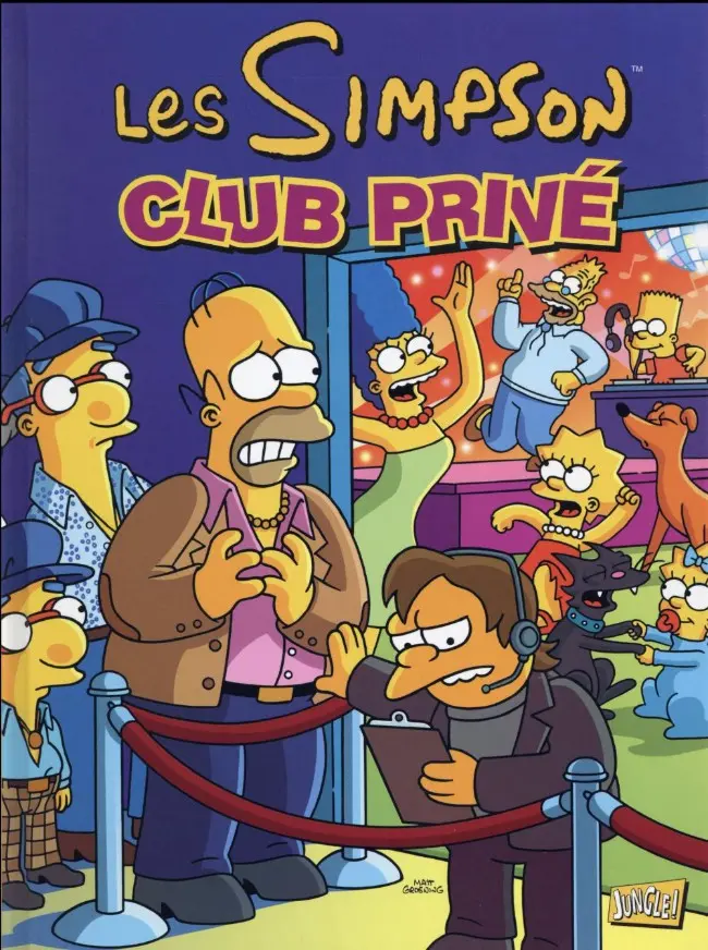Couverture de l'album Les Simpson Tome 29 Club privé