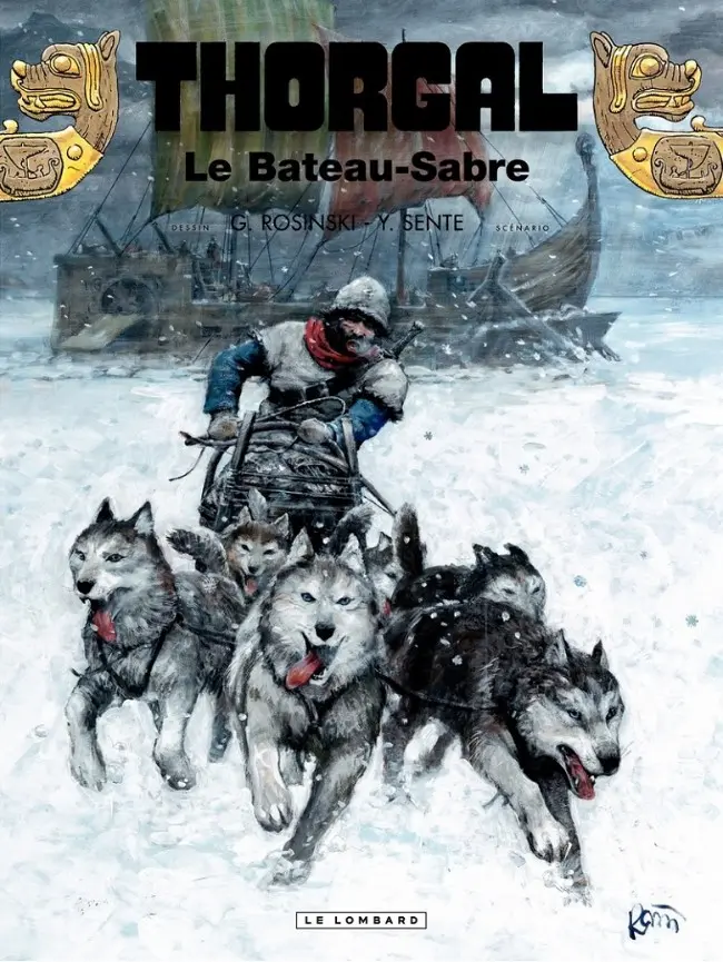 Couverture de l'album Thorgal Tome 33 Le Bateau-Sabre