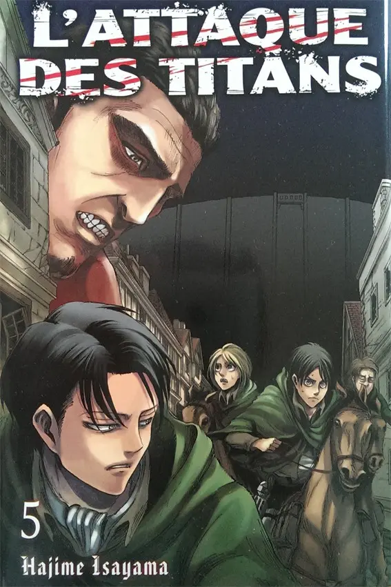 Couverture de l'album L'Attaque des Titans Tomes 5 et 6