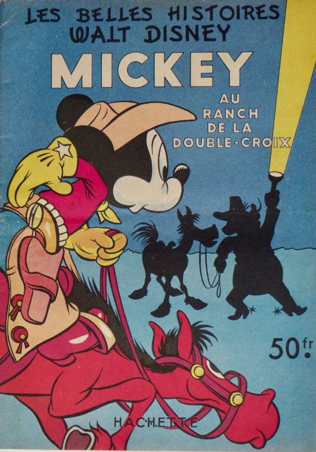 Couverture de l'album Les Belles histoires Walt Disney Tome 29 Mickey au ranch de la double-croix