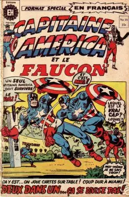 Couverture de l'album Capitaine America Tome 16 Deux dans un... Ça se divise pas !