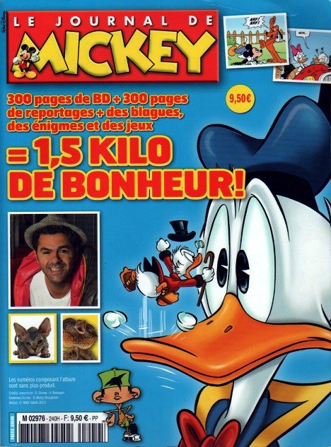 Couverture de l'album Le Journal de Mickey Album N° 240