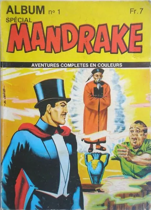Couverture de l'album Spécial Mandrake Album N° 1 Tomes 7 et 8