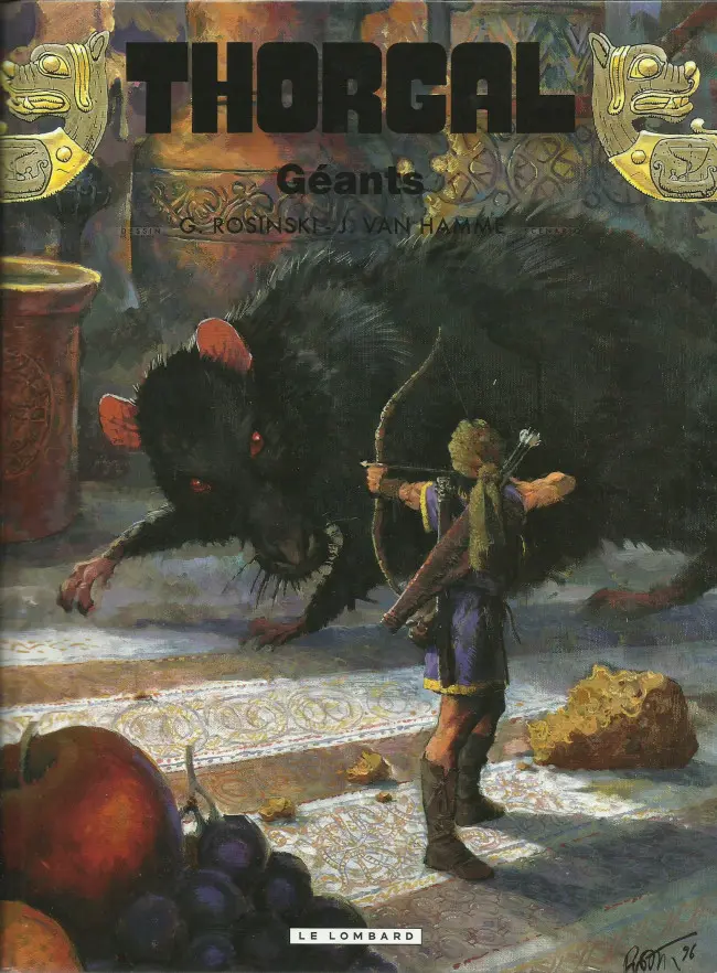 Couverture de l'album Thorgal Tome 22 Géants