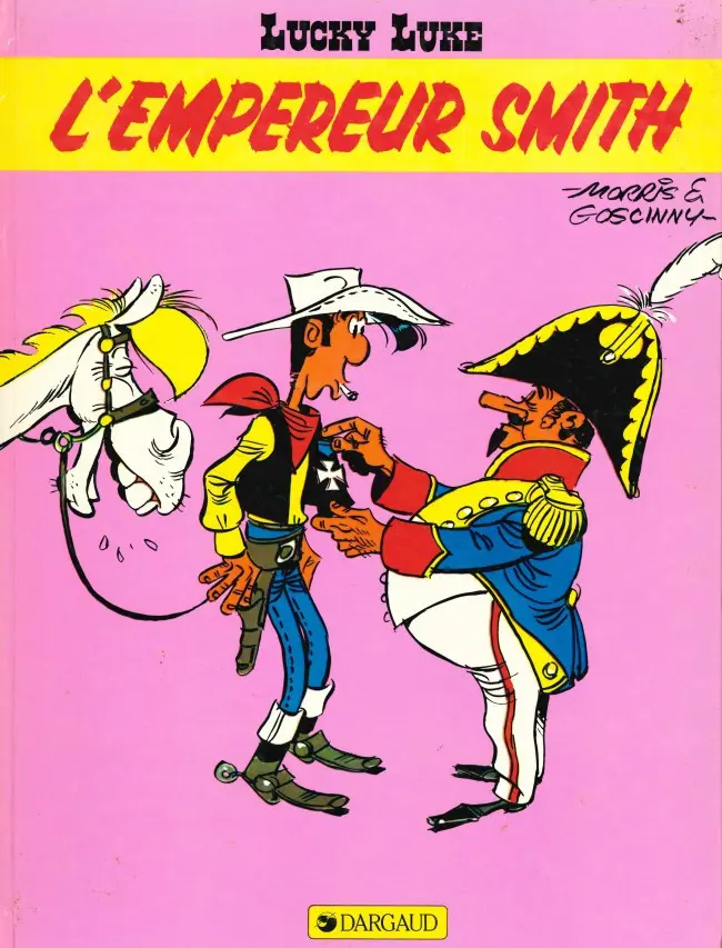 Couverture de l'album Lucky Luke Tome 45 L'empereur Smith
