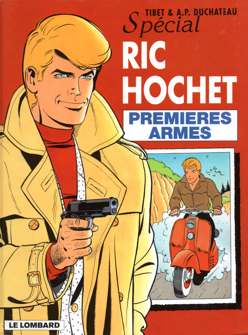 Couverture de l'album Ric Hochet Tome 58 Premières armes
