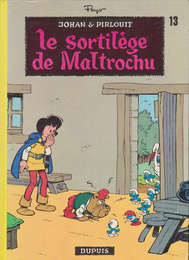 Couverture de l'album Johan et Pirlouit Tome 13 Le sortilège de Maltrochu