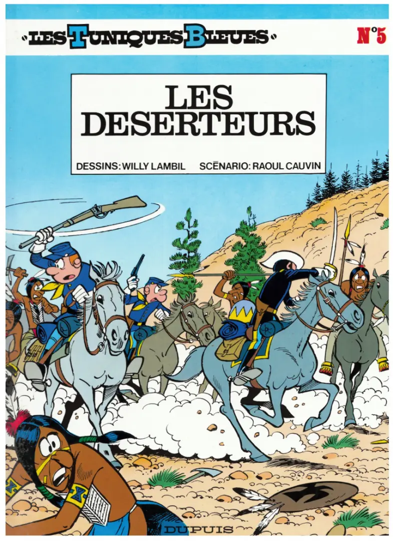 Couverture de l'album Les Tuniques Bleues Tome 5 Les déserteurs