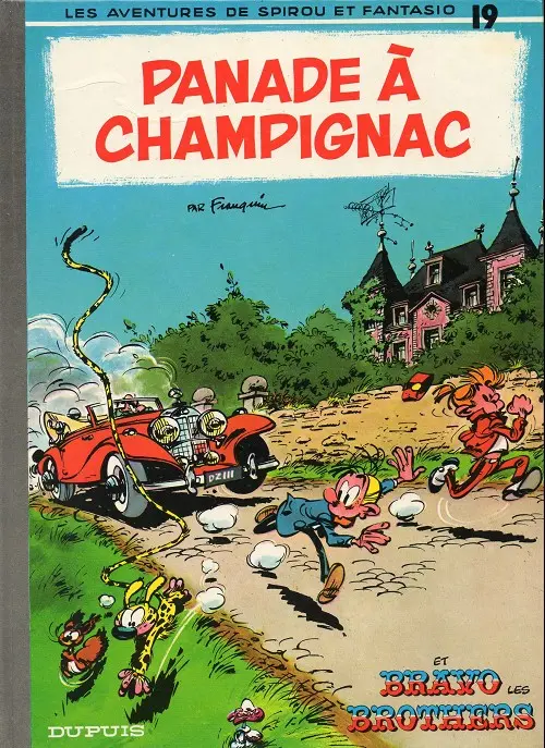 Couverture de l'album Spirou et Fantasio Tome 19 Panade à champignac