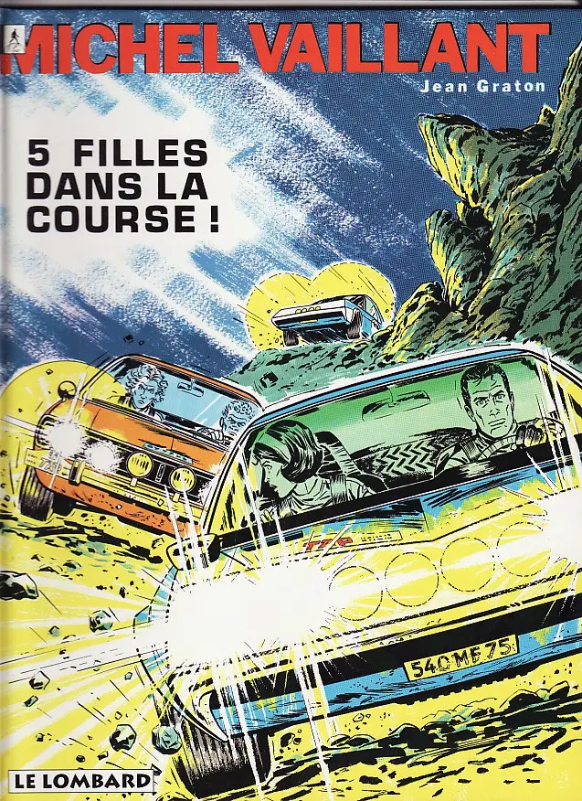 Couverture de l'album Michel Vaillant Tome 19 5 filles dans la course !