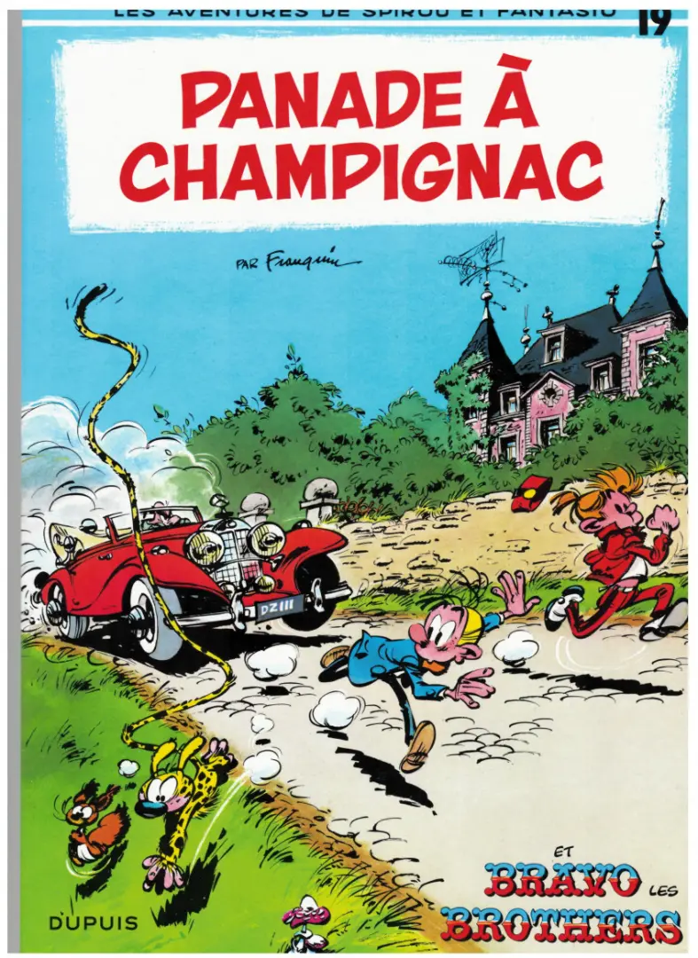 Couverture de l'album Spirou et Fantasio Tome 19 Panade à Champignac