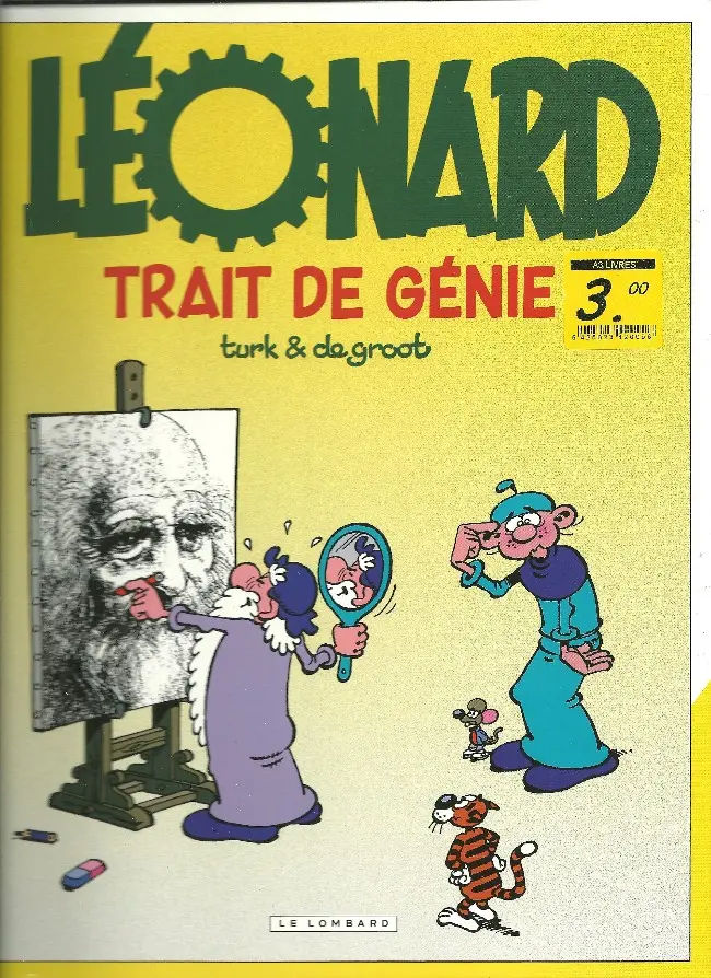 Couverture de l'album Léonard Tome 12 Trait de génie