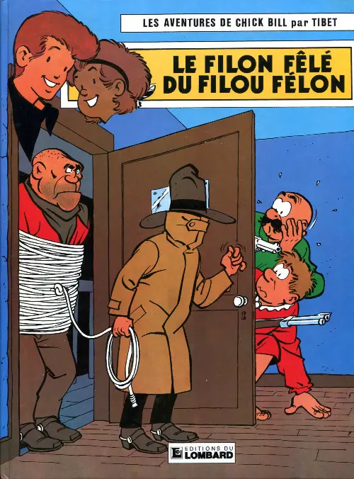 Couverture de l'album Chick Bill Tome 30 Le filon fêlé du filou félon
