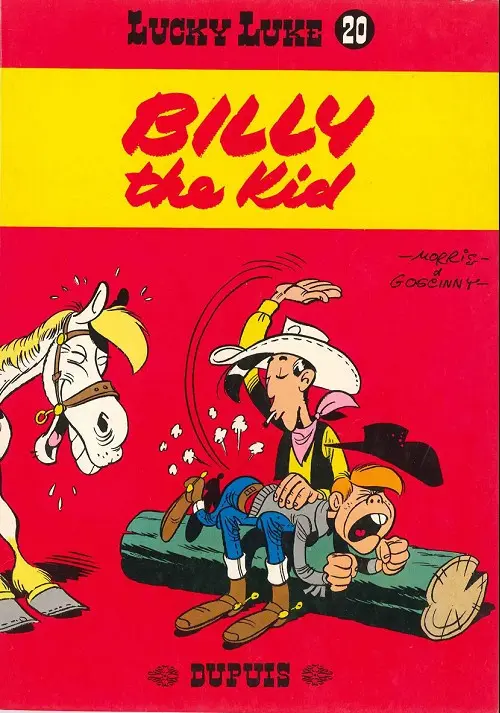 Couverture de l'album Lucky Luke Tome 20 Billy the Kid