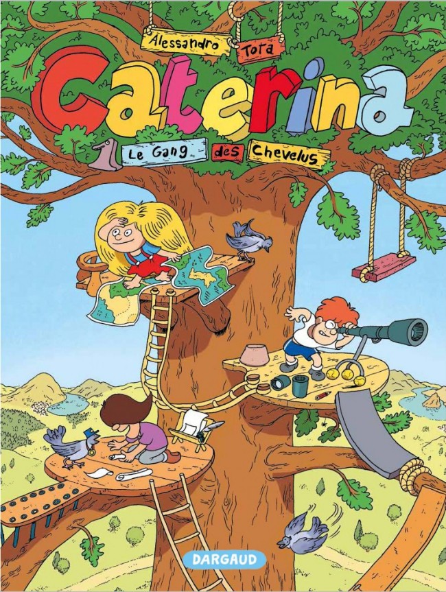 Couverture de l'album Caterina Tome 1 Le gang des Chevelus