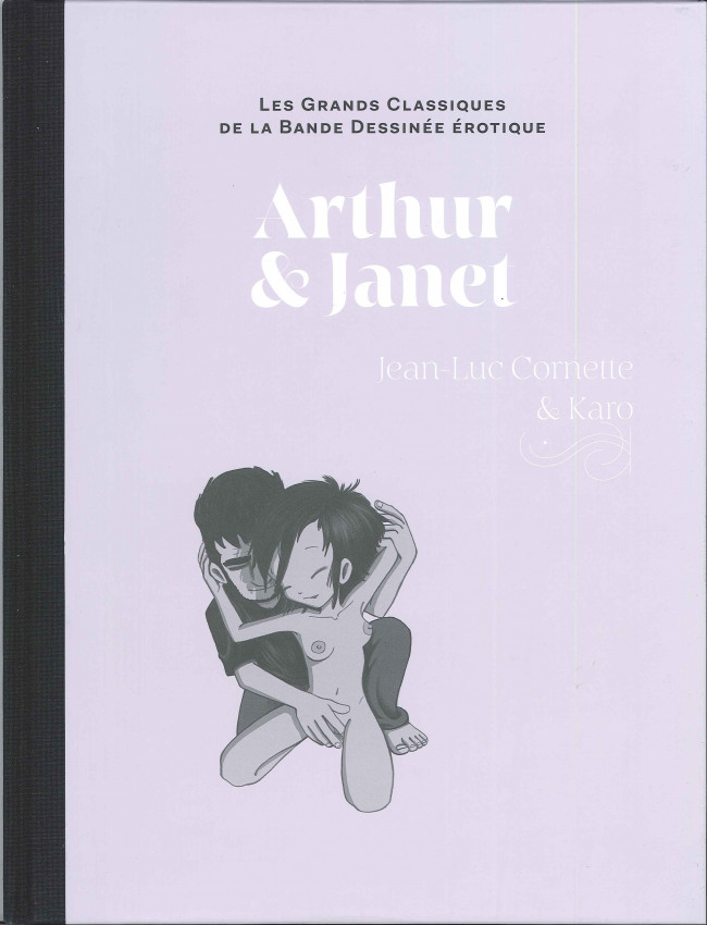 Couverture de l'album Les Grands Classiques de la Bande Dessinée Érotique - La Collection Tome 83 Arthur & Janet