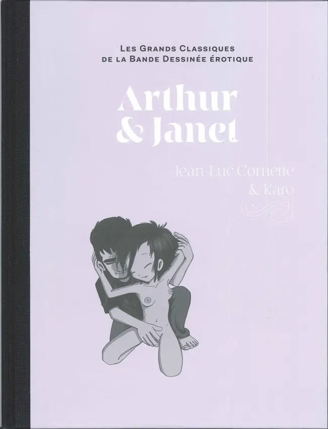 Couverture de l'album Les Grands Classiques de la Bande Dessinée Érotique - La Collection Tome 83 Arthur & Janet