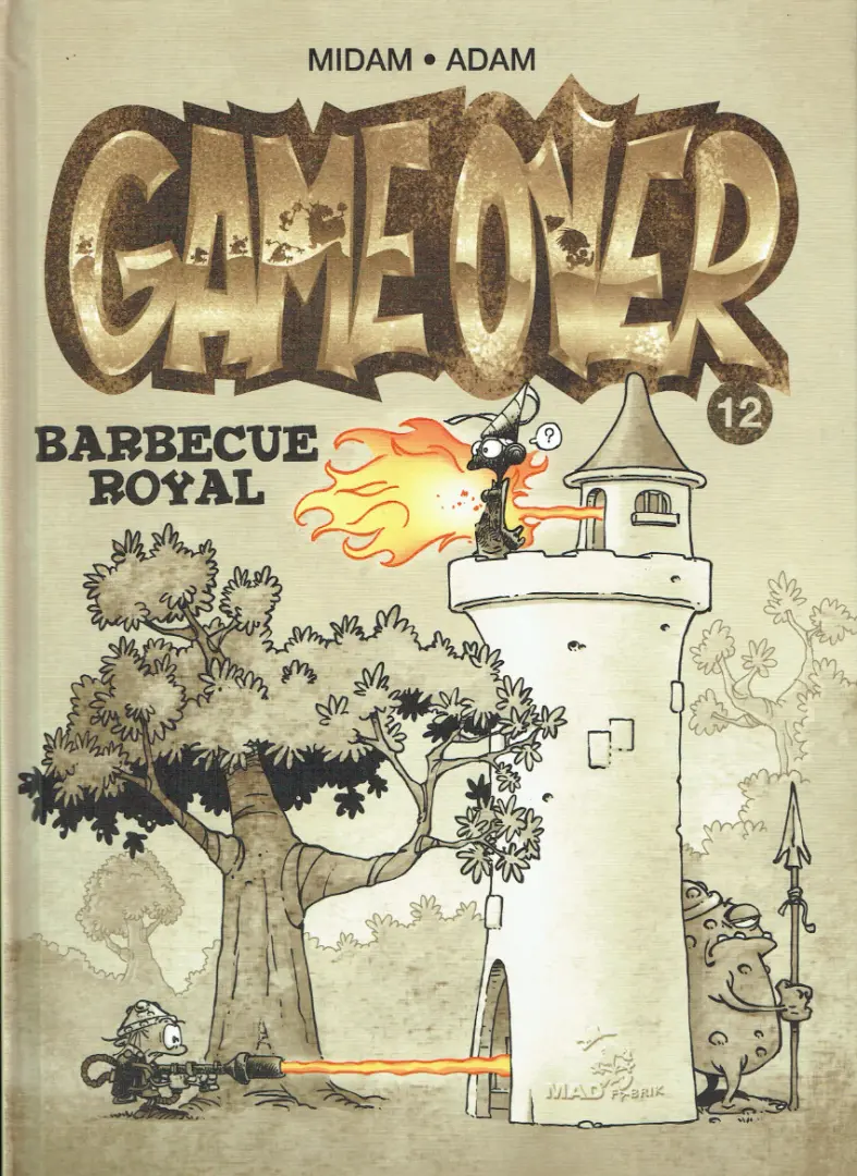Couverture de l'album Game over Tome 12 Barbecue royal