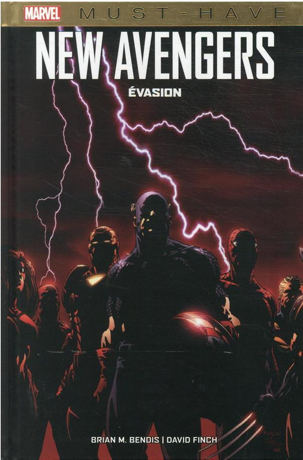 Couverture de l'album New Avengers - Évasion