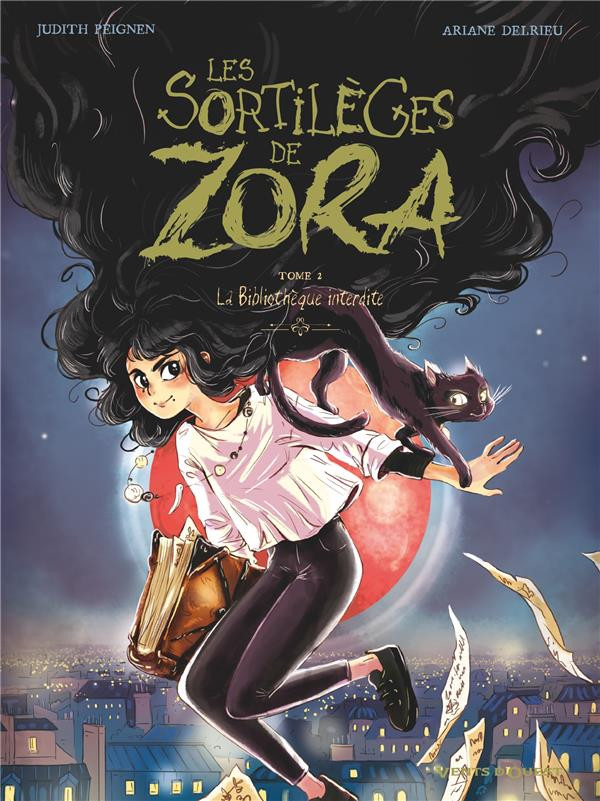 Couverture de l'album Les sortilèges de Zora Tome 2 La bibliothèque interdite