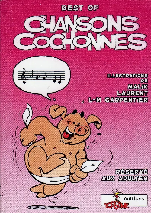 Couverture de l'album Chansons cochonnes Best of Chansons cochonnes