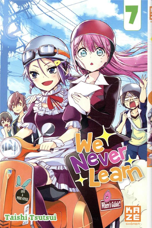 Couverture de l'album We never learn 7