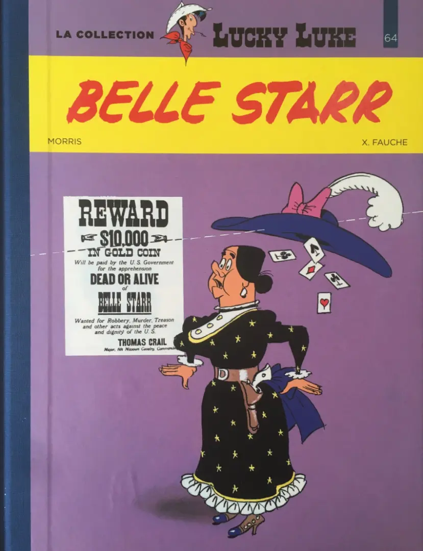 Couverture de l'album Lucky Luke La collection Tome 64 Belle Star