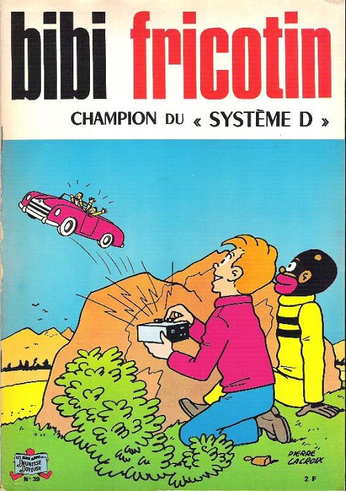 Couverture de l'album Bibi Fricotin 2e Série - Societé Parisienne d'Edition Tome 39 Bibi Fricotin champion du Système D