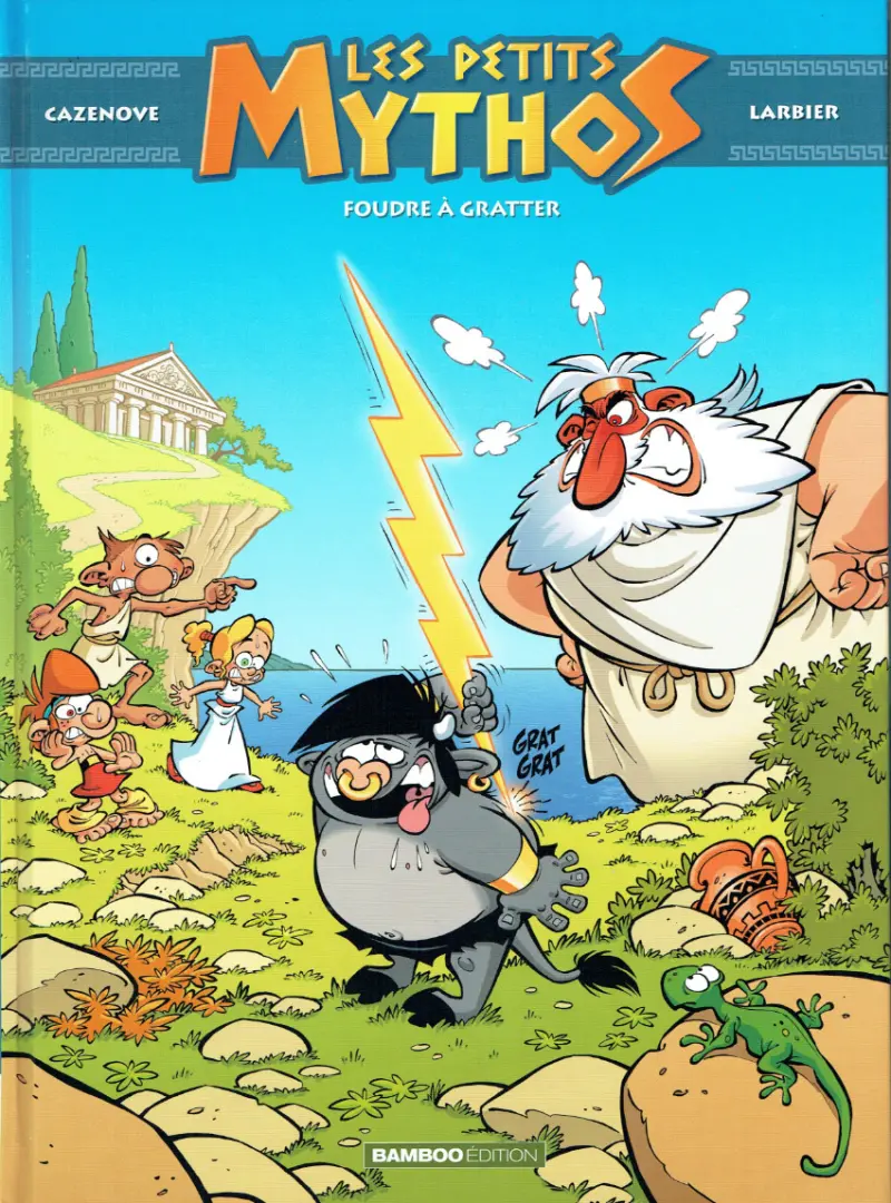 Couverture de l'album Les Petits Mythos Tome 1 Foudre à gratter