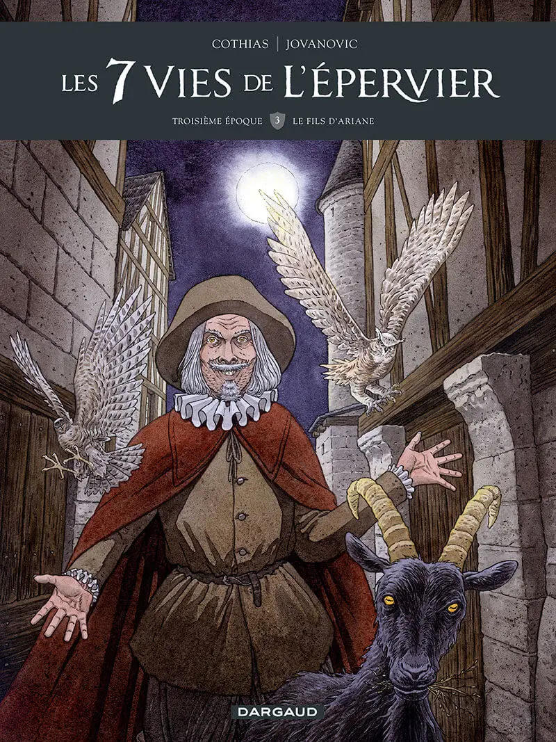 Couverture de l'album Les 7 Vies de l'Épervier Troisième époque Tome 3 Le fils d'Ariane