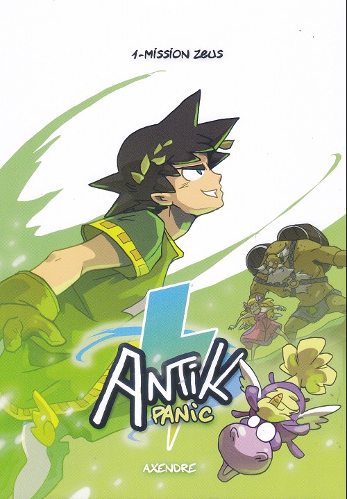 Couverture de l'album Antik Panic 1 Mission Zeus