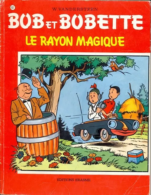 Couverture de l'album Bob et Bobette Tome 107 Le rayon magique